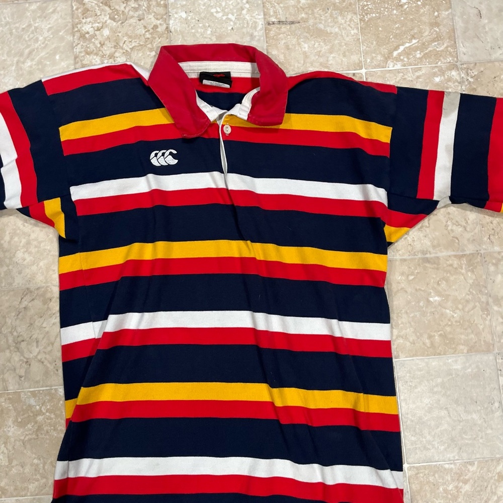 Striped Rugby polo